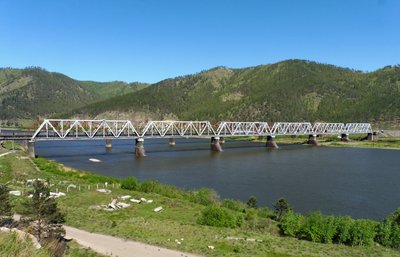 Buryatia 54 Railway Bridge over Selenga-river 3.6.18.JPG